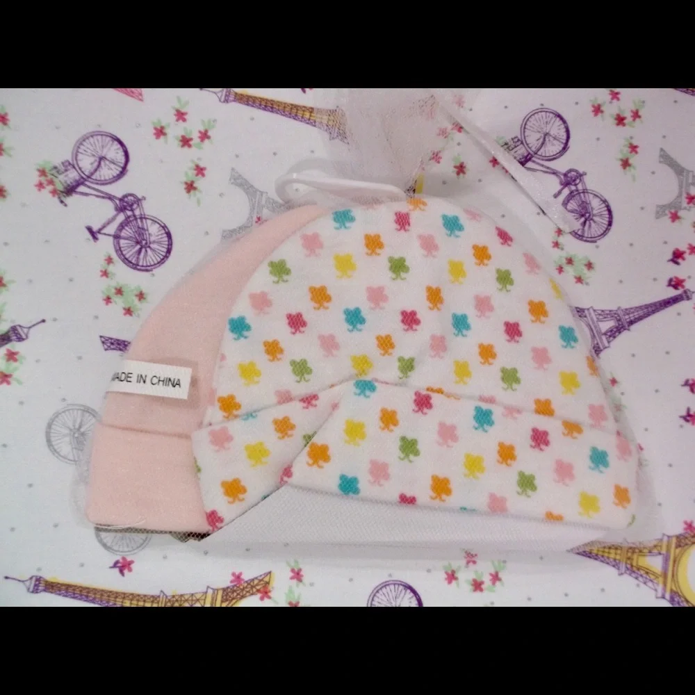 2 Pack Fisher Price Infant Hats Brand New